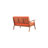 4 - Person Solid Acacia Wood Outdoor Seating Group with Cushions-1939904794