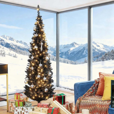 Arbre de Noël au crayon