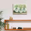 «Eucalyptus in Glass Vases» par Cindy Jacobs, art mural sur toile-531546906
