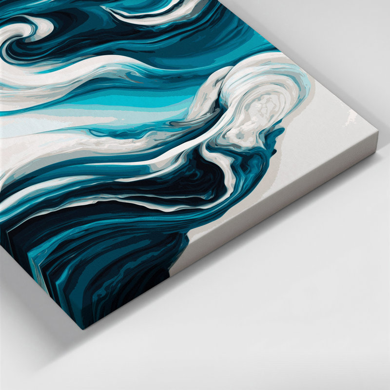 Art abstrait sur toile, paysage abstrait 24, H 36 po x l 24 po