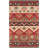 Provincetown Southwestern Flatweave Wool Multicolor Area Rug-1211161591