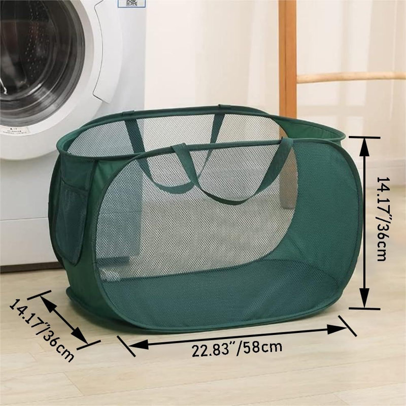 Lot de 4 paniers à linge pliables et pliables, pour une organisation optimale de la maison