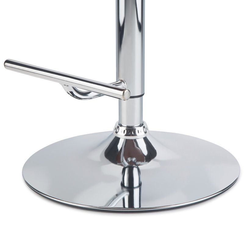Tabouret de bar pivotant Bentwood, Gris, Brun