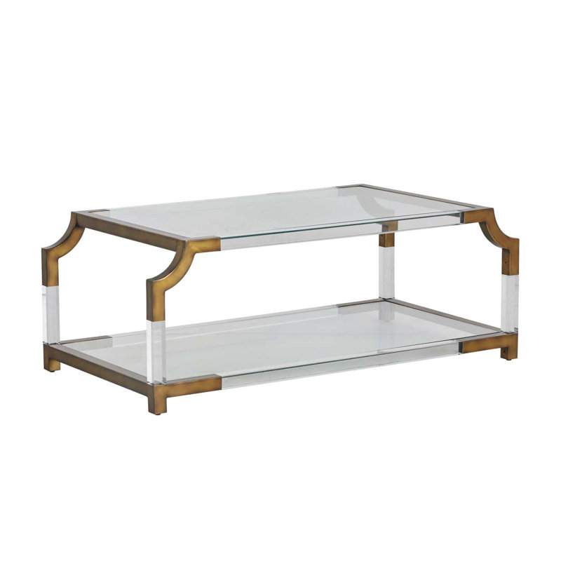 Table basse à 4 pieds avec rangement Kensley