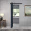 Porte de grange pliante à panneaux en panneau de fibres à densité moyenne avec ensemble de quincaillerie d'installation-87295481-87295476