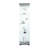 Floor Standing Black Glass Display Cabinet, 4 Shelves With Door, 64.7"X16.7"X14.3", For Living Room Bedroom Office - Attractive Showcase Unit Cabinet Shelves, Black, Well