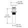 Riobel Lavatory Push Drain With Overflow