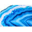 «Tonopah True Blue Agate Natural Stone (Part 1)», impression sur toile tendue-570538268