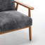 25.38'' Wide Wood Frame Armchair-799658882