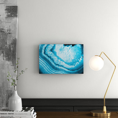 Snow Ridges - Wrapped Canvas Print
