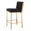 Scott Upholstered Stool with Metal Frame-61832757-61832758