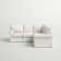 Friedman Slipcovered Sectional with Sleeper Sofa