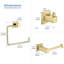 Cube 4 - Piece Bathroom Hardware Set-90977508