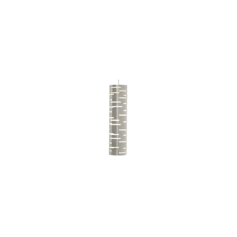 Chouinard Track Pendant, Satin Nickel, Satin Nickel, 1 x 6W LED
