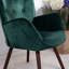 Moe Velvet Accent Chair-822265146-823658651