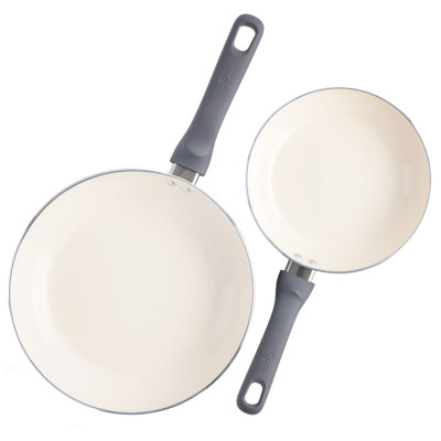 Spice by Tia Mowry 10 Non Stick Aluminum Frying Pan Set