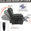 Fauteuil inclinable électrique Power Massage-1784340328