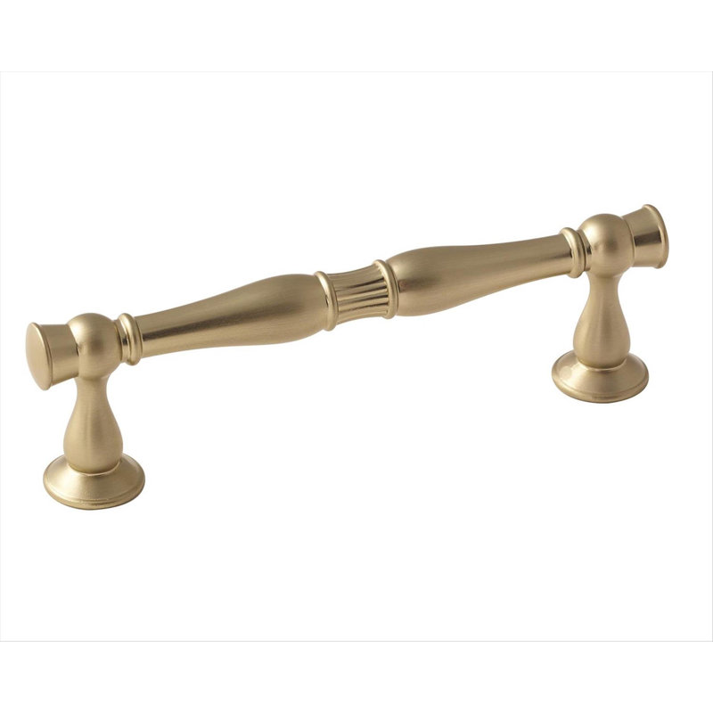 Poignée barre Crawford, Champagne doré, 3.75"