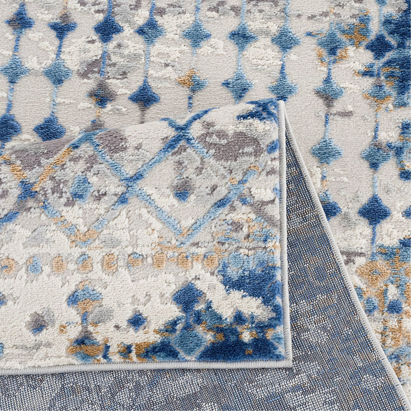 Tapis marocain marocain, Rectangle 5 pi 3 po x 7 pi