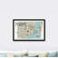 Miami Spots - Reproduction d'annonces encadrées sur papier-815216777