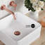 Lavabo vasque blanc Adour 14 po