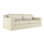 Mulberry Square Track-Arm Sofa with Flange Seam