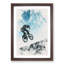 BMX Jump - Single Picture Frame Print on MDF-56923348-56923351