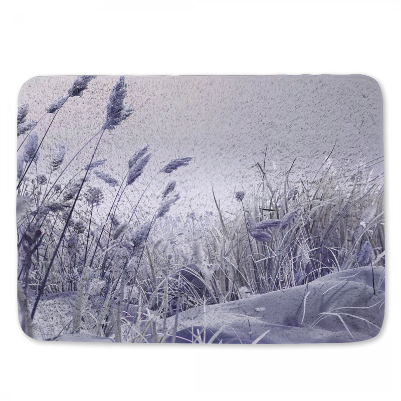 Tapis de bain Frosty Plants, L 21 po x L 34 po