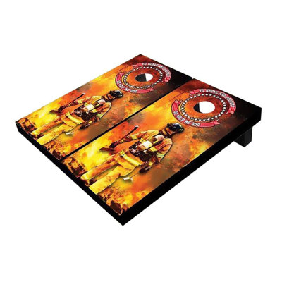 2' X 3' Fire Fighter Cornhole Boards