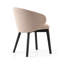 Tuka Upholstered Armchair with Wooden Frame-1188789863-1131327081