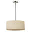 Kasey 3 - Light Nickel Unique/Statement Pendant-2052593206-2052593213