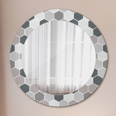 Huldar Glass Flat Wall Mirror