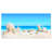 Risa Seashells on Tropical Beach' Graphic Art-1230802298-1230802299