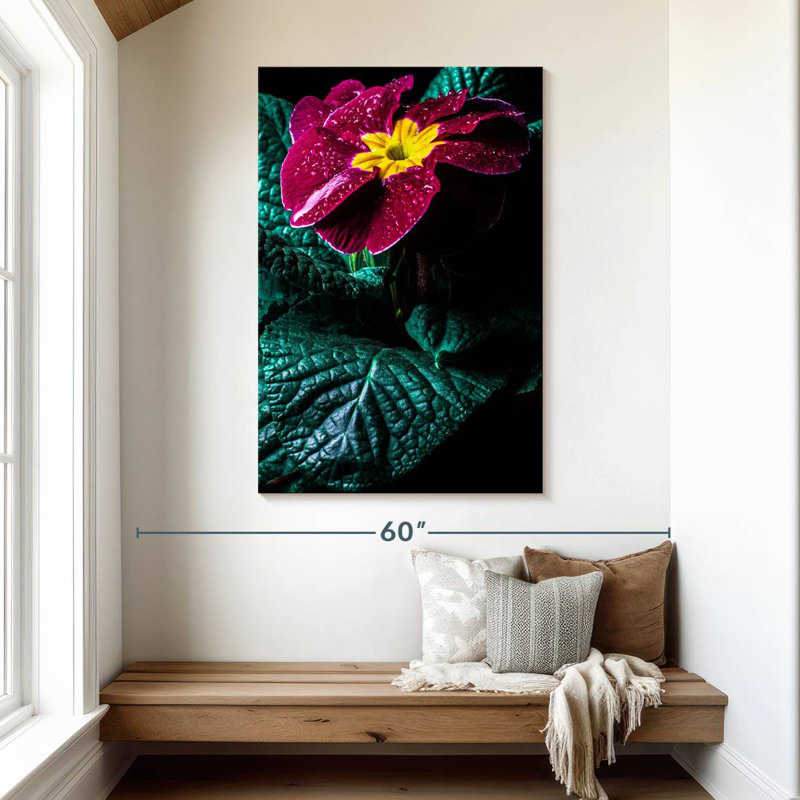 Harnek Primula Flower, 48" H x 32" W
