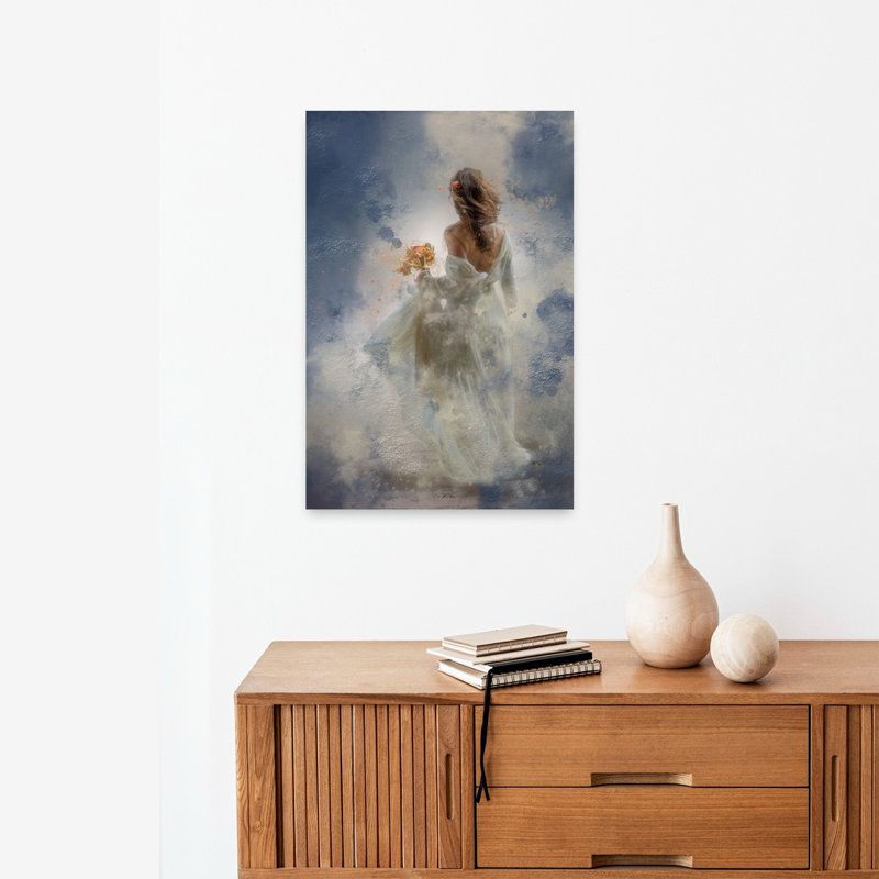 ...Remind Me Once Again Just Who I Am....' Abstract Contemporary Landscape Nature Wall Art Print by Charlaine Gerber - Print