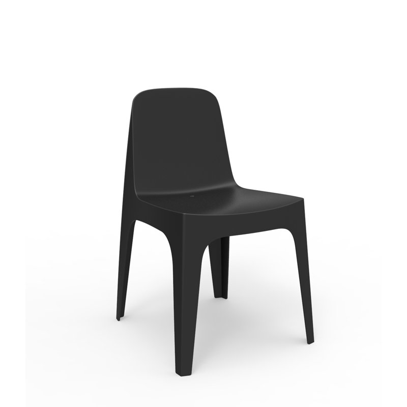 Solid Chair, Black