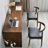 Dark-brown Rectangular Solid Wood desk-526131270