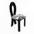 Linen Upholstered Solid Wooden Dining Chairs