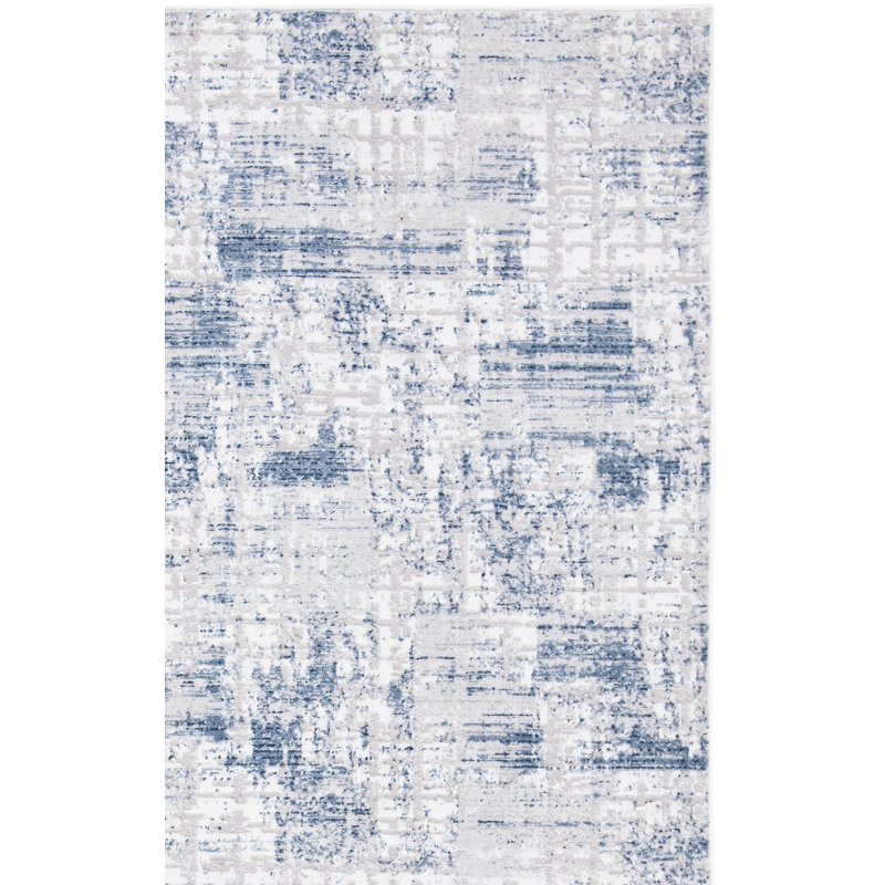 Grattan Machine Woven Abstract Area Rug, Rectangle 6' x 8'
