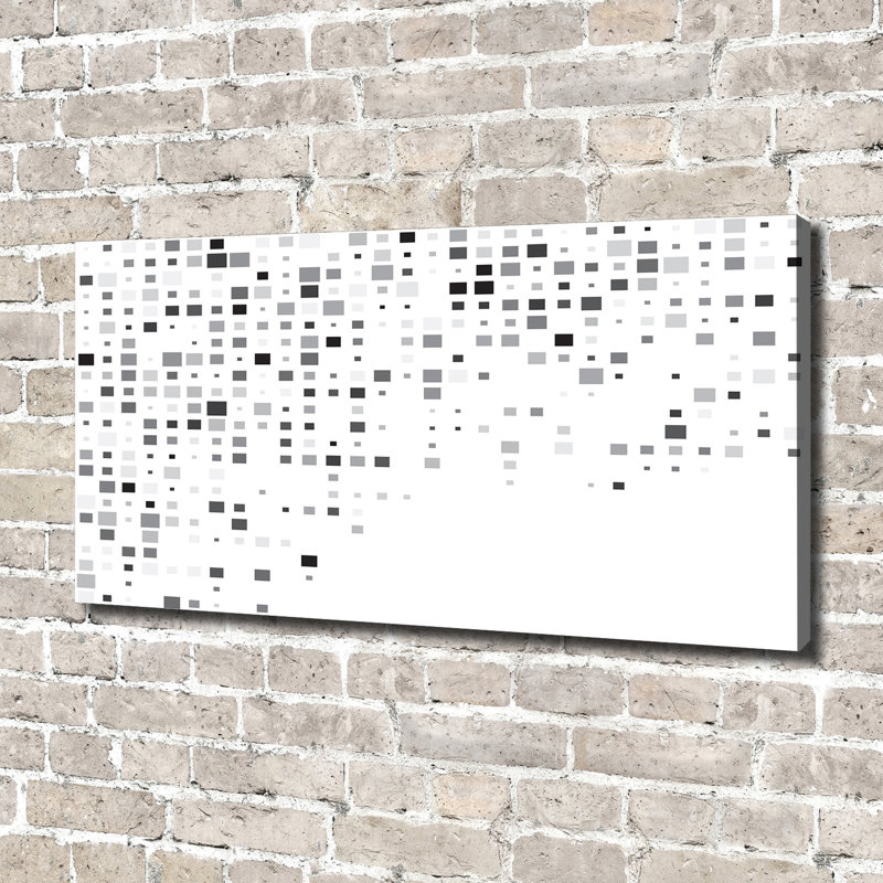 Abstraction Squares - Wrapped Canvas Print