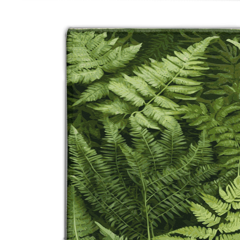 Tapis d'intérieur et d'extérieur vert Nature, Rectangulaire 8 pi x 10 pi
