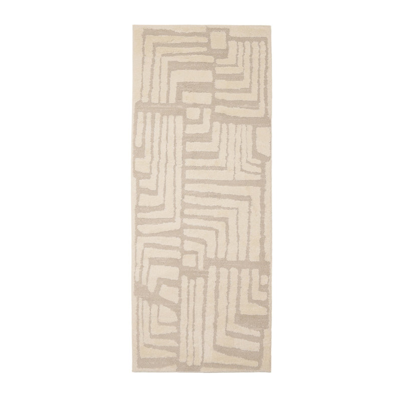 Abstract Area Rug, Runner 80 x 200 cm