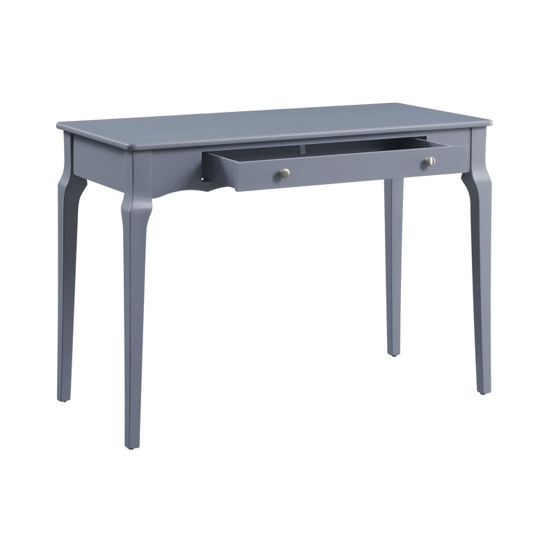 Console Alsen au fini rouge, gris