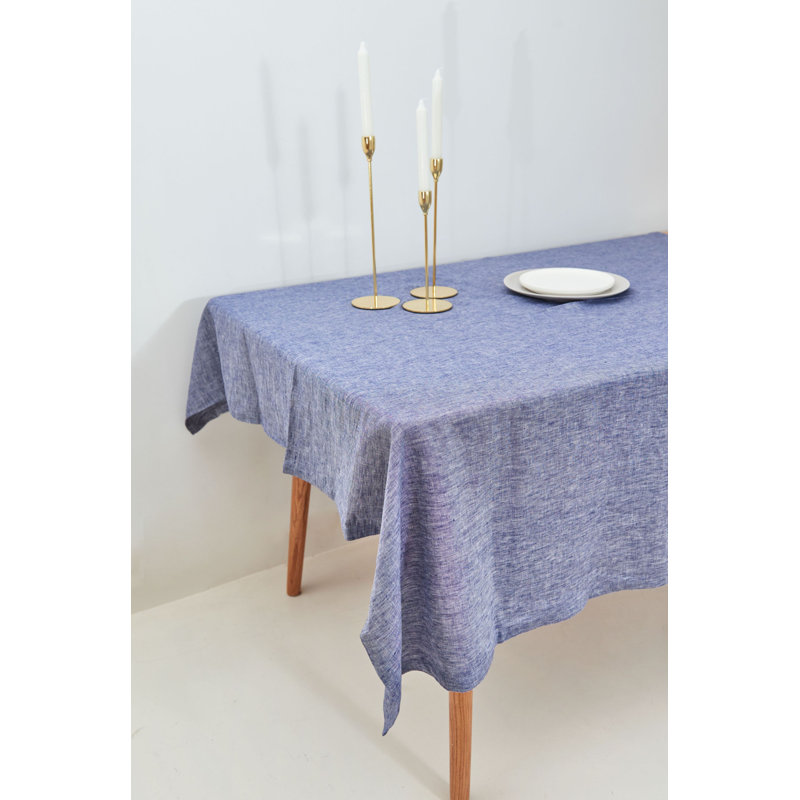 Evlyn Tablecloth, 235cm W x 235cm L, Admiral Blue