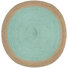Turquoise/Naturel