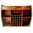 62'' Solid Wood Bar Cabinet