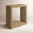 Evana Open Storage Woven End Table