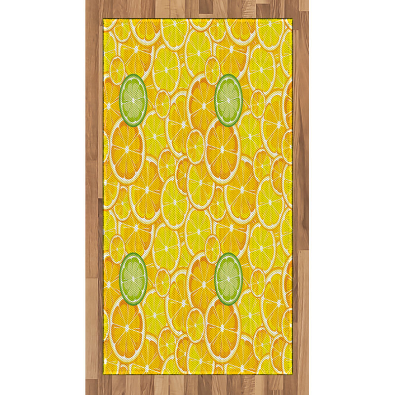 Tapis décoratif à haute densité en fibres de polyester, Rectangle 2 pi 7 po x 5 pi