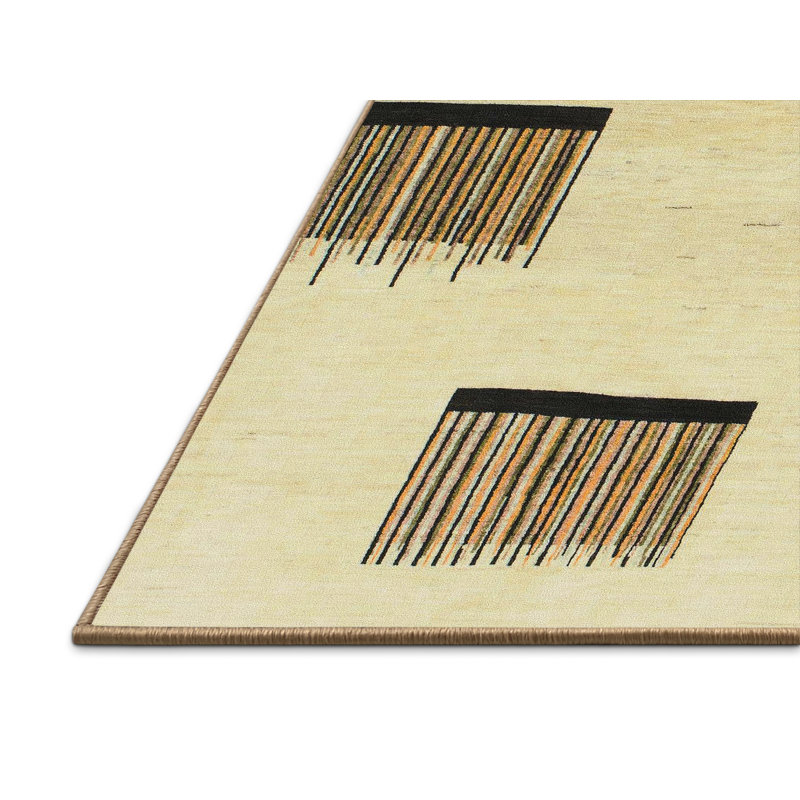 Tapis abstrait moderne 1528, Rectangle 3 pi x 5 pi