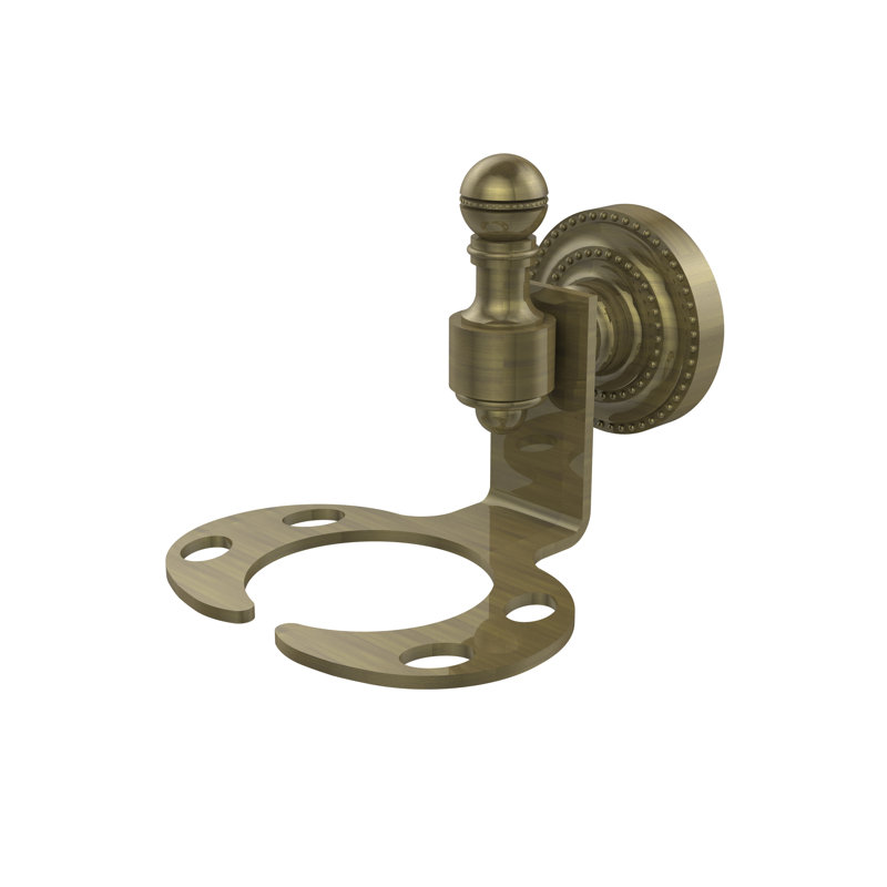 Porte-brosse à dents & culbuteur Godinez, Laiton antique